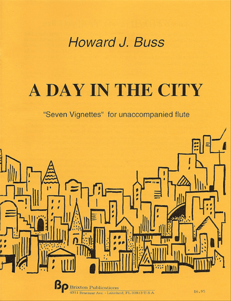 A Day in the City Flute Solo scores gallery preview page 1