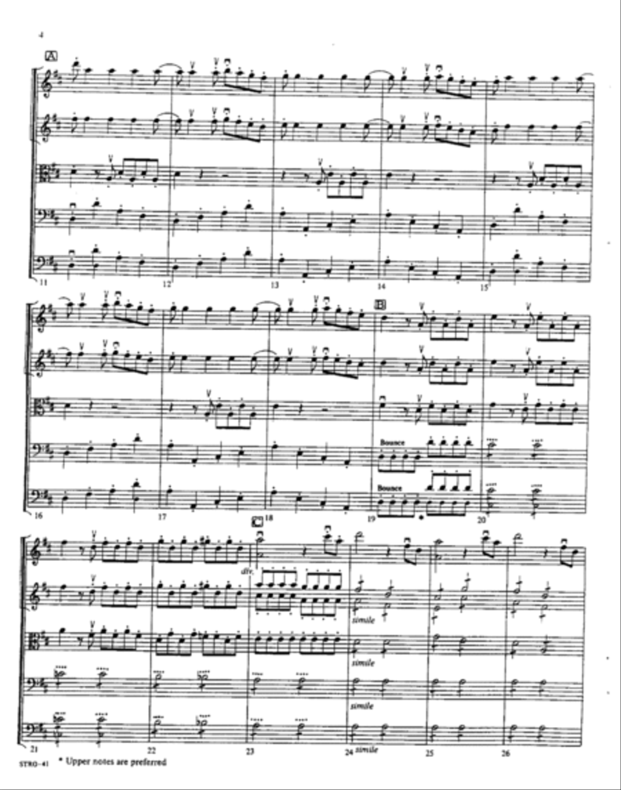 Lucio Silla Overture Orchestra scores gallery preview page 3