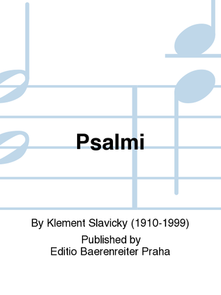 Psalmi für Soli, Chor und Orgel