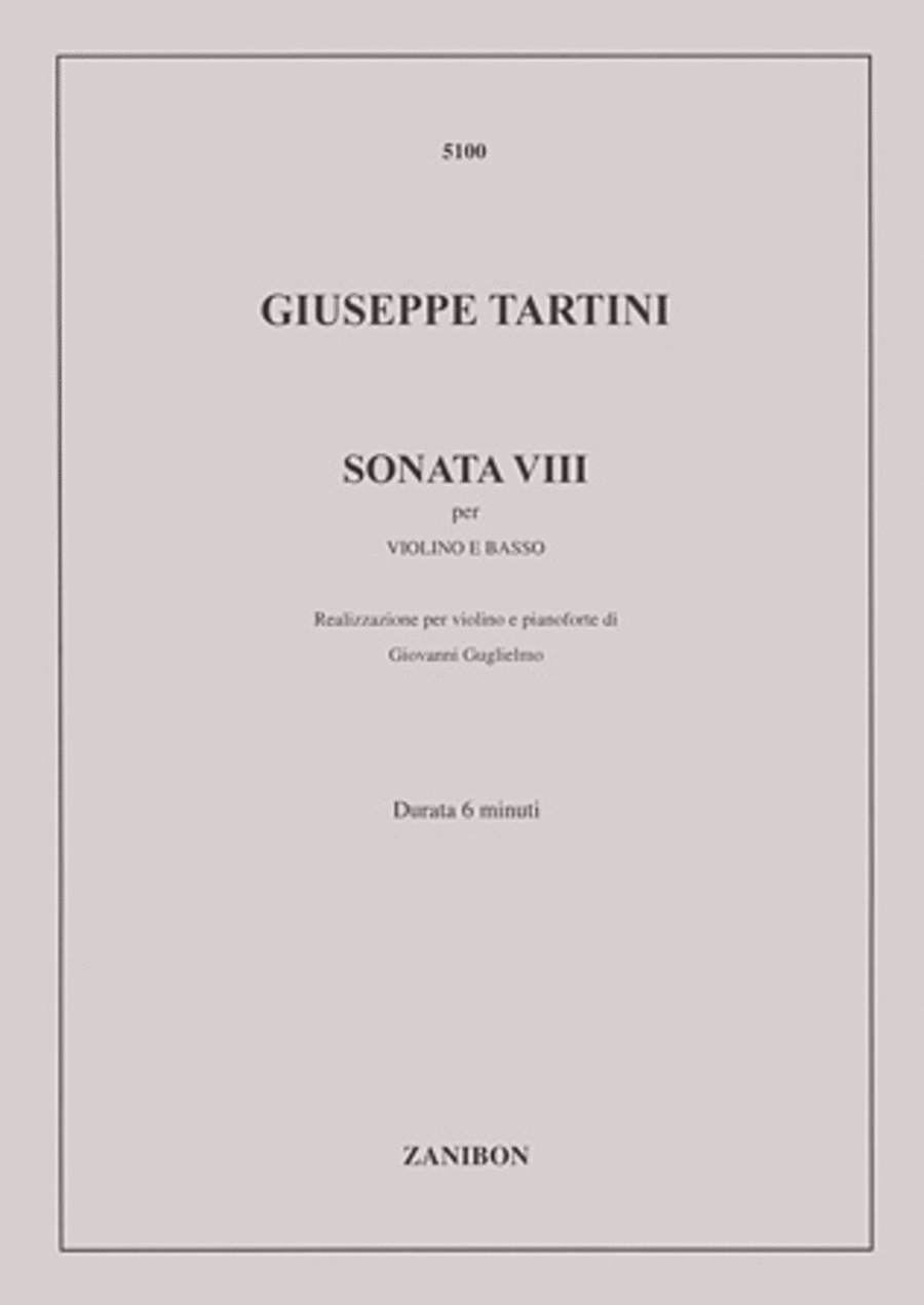 Sonata No. 8 (Guglielmo)