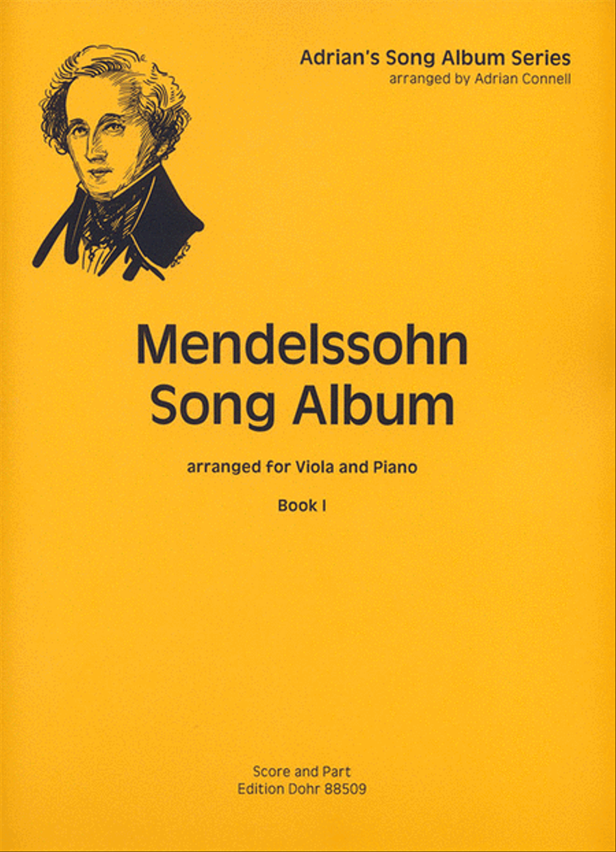 Mendelssohn Song Album I (für Viola und Klavier) Piano Accompaniment scores gallery preview page 1