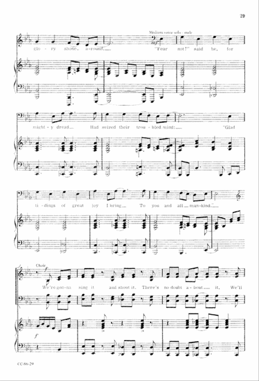 Angels' Song Angels' Song 4-Part scores gallery preview page 31