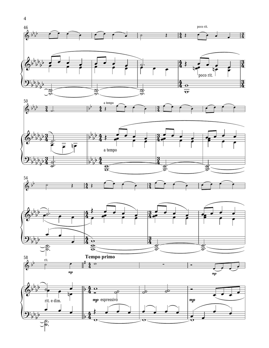 Not While I'm Around (from Sweeney Todd) Clarinet Solo scores gallery preview page 4