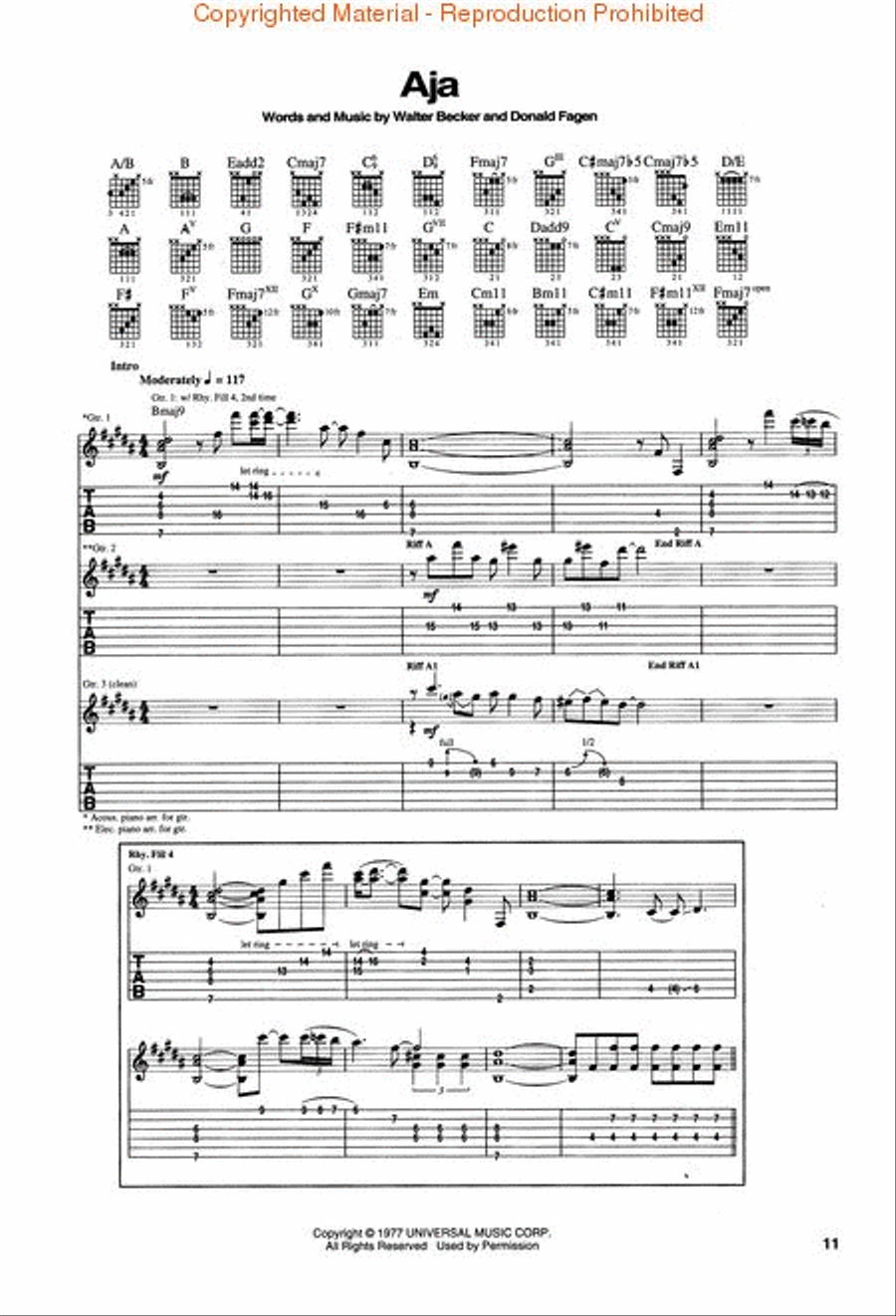 The Best of Steely Dan Electric Guitar scores gallery preview page 2