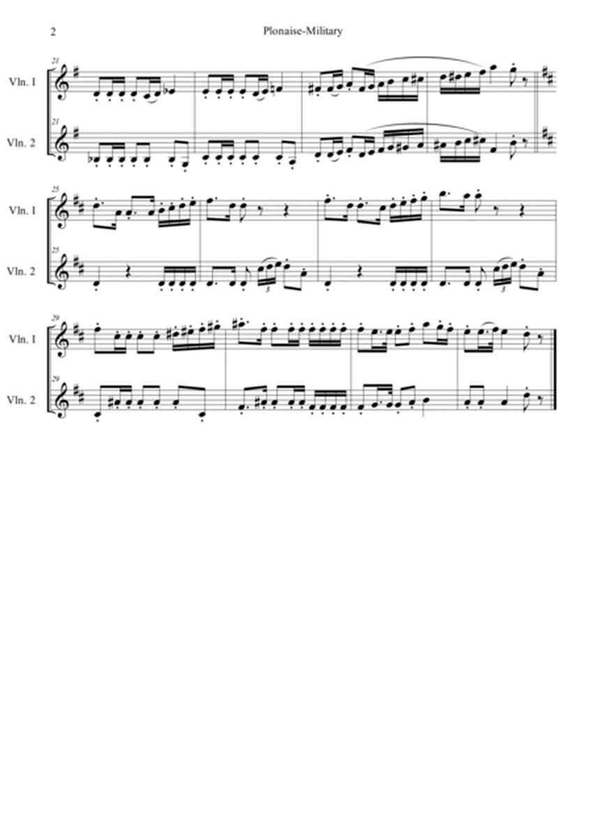 Military Polonaise Op.40, No.1 image number null