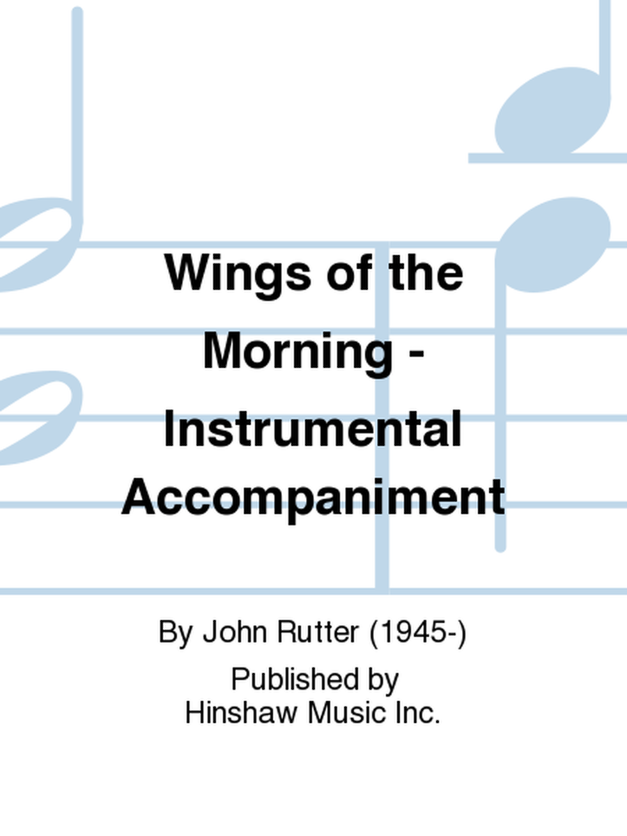 Wings of the Morning - Instrumental Accompaniment
