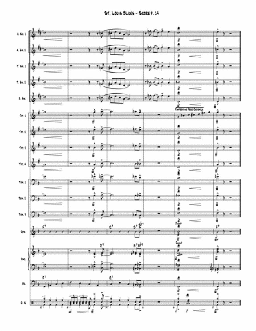 St. Louis Blues St. Louis Blues Jazz Ensemble scores gallery preview page 15