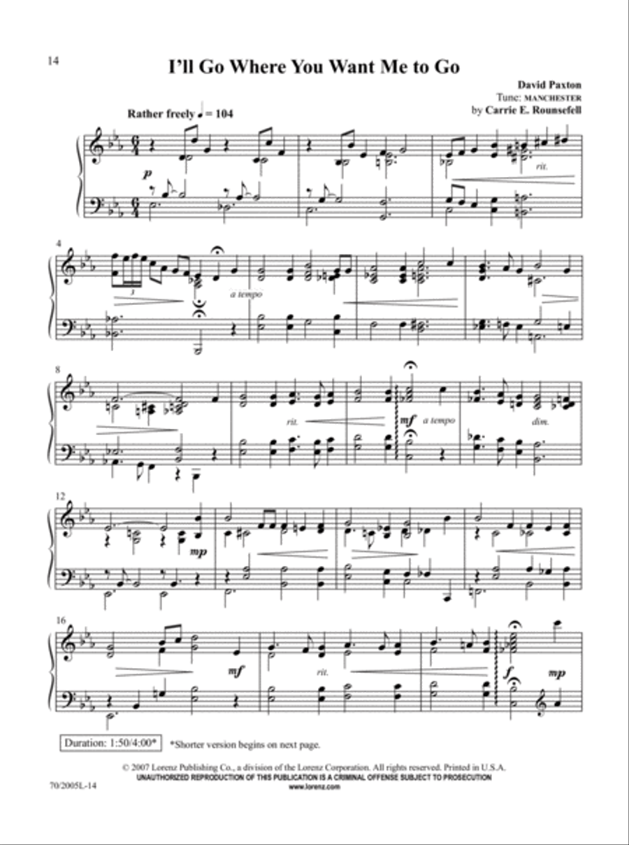 The Church Pianist's Library, Vol. 19 Piano Solo scores gallery preview page 7