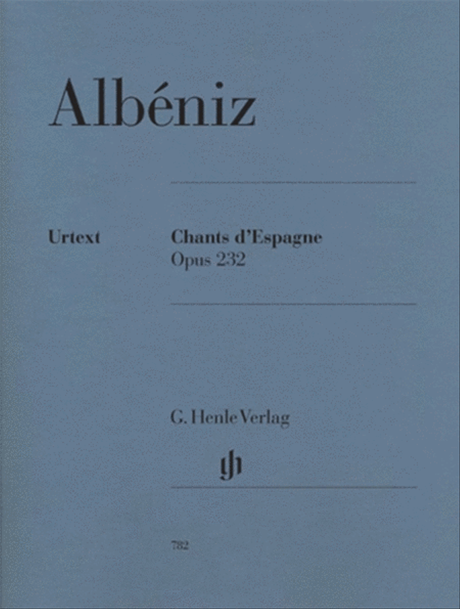 Book cover for Albeniz - Songs Of Spain Op 232