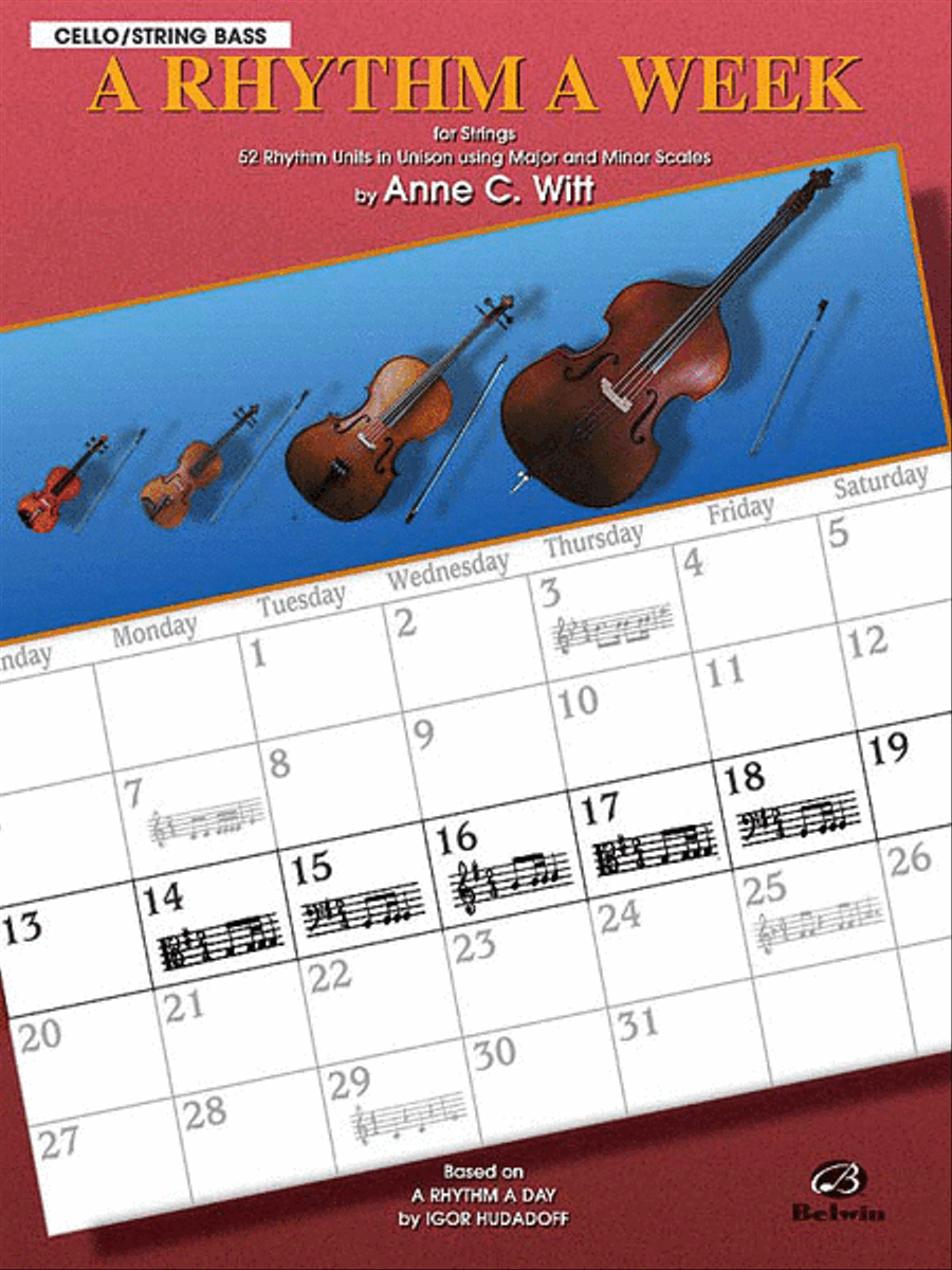 A Rhythm a Week (Based on A Rhythm a Day by Igor Hudadoff) Chamber Orchestra scores gallery preview page 1