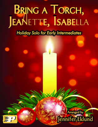 Book cover for Bring a Torch, Jeanette, Isabella (Easy Piano)