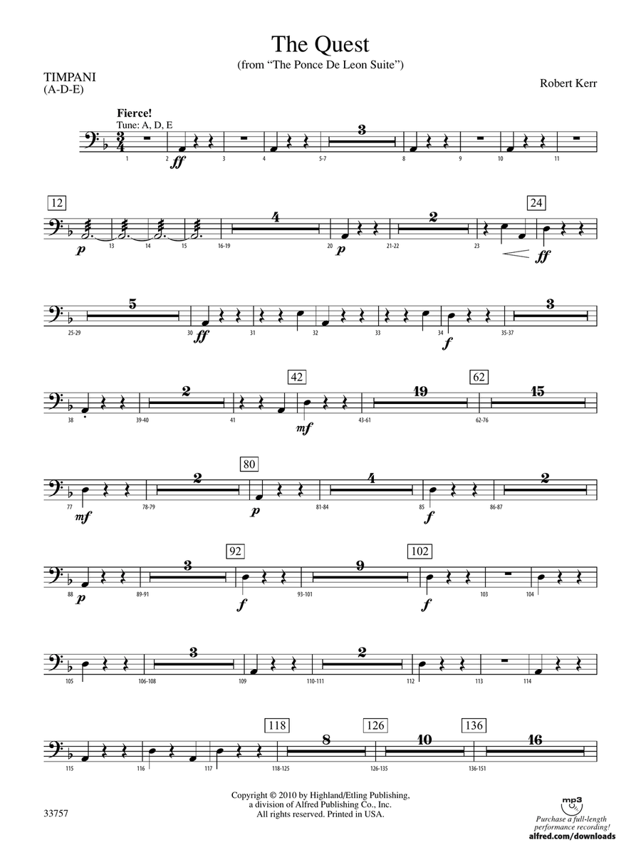 The Quest: Timpani