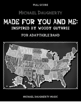 Made for You and Me: Inspired by Woody Guthrie - Conductor Score (Full Score)