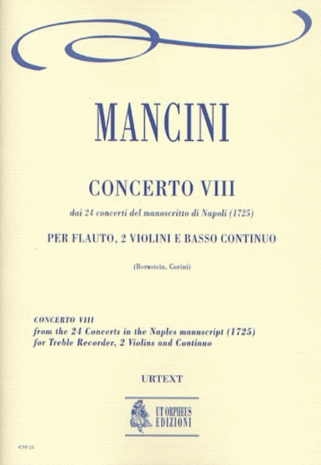 Concerto No. 8 from the 24 Concertos in the Naples manuscript (1725)