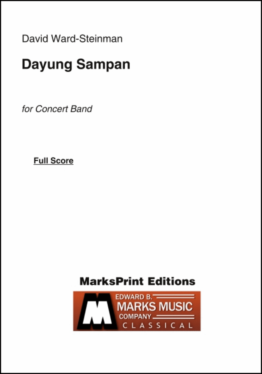 Dayung Sampan (score)