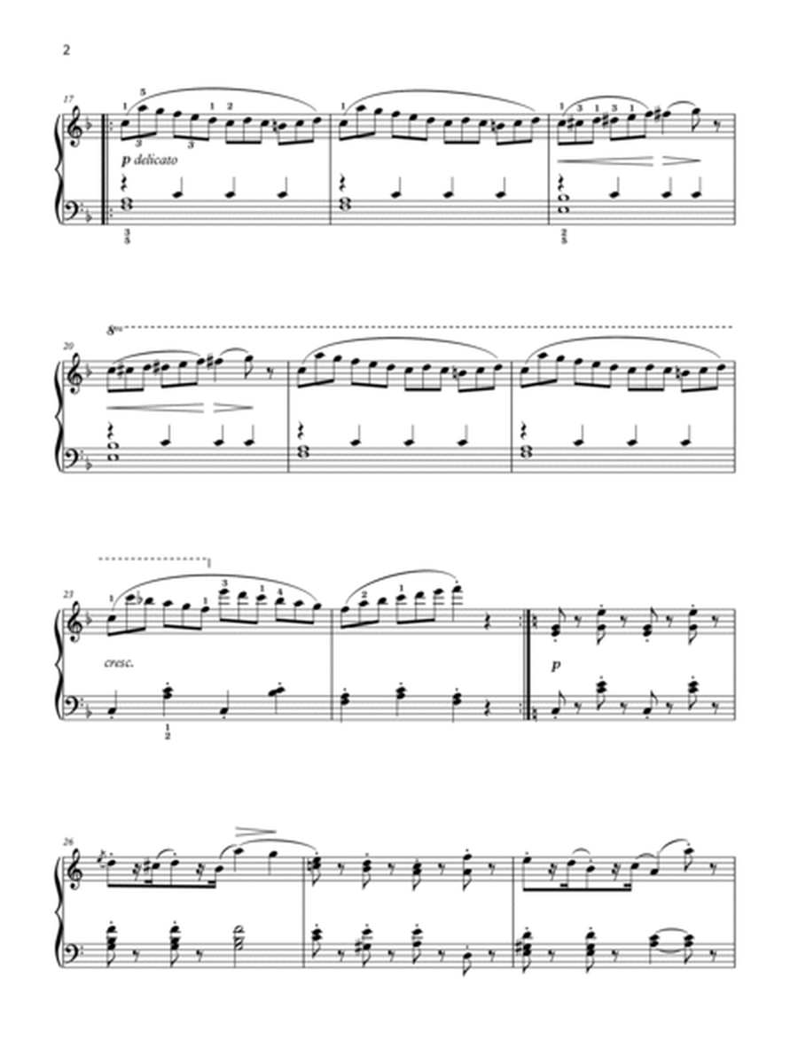 La chevaleresque (Grade 5, list A1, from the ABRSM Piano Syllabus 2021 & 2022)