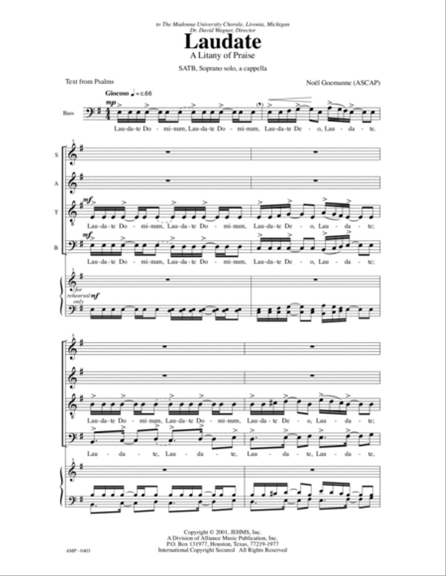 Laudate 4-Part scores gallery preview page 5