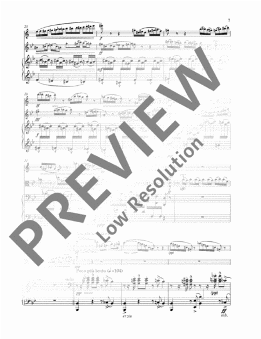 Trio Trio Clarinet scores gallery preview page 8