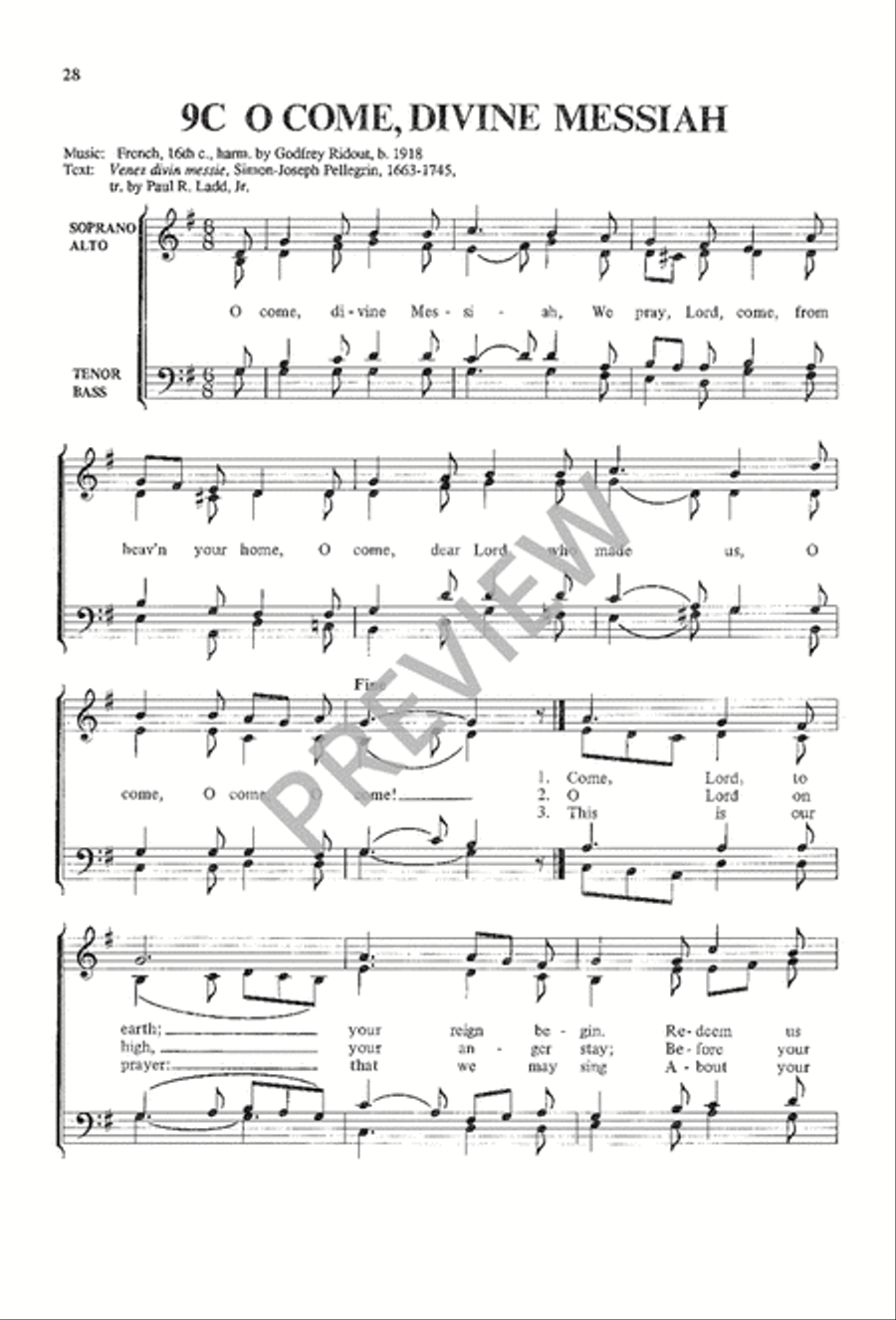A Choir Book for Advent A Choir Book for Advent 4-Part scores gallery preview page 30