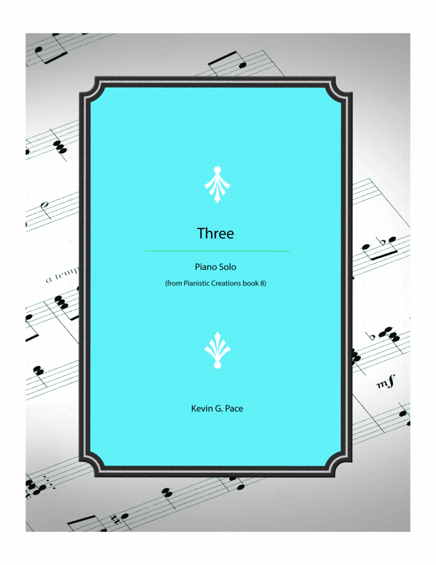 Three - piano solo Three - piano solo Piano Solo scores gallery preview page 1