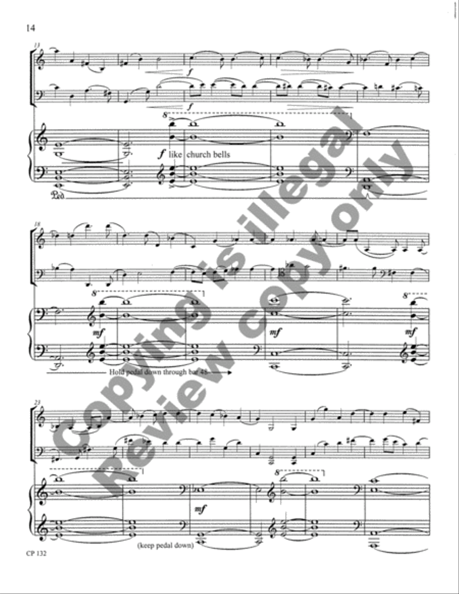 Concert Suite Piano Trio scores gallery preview page 21