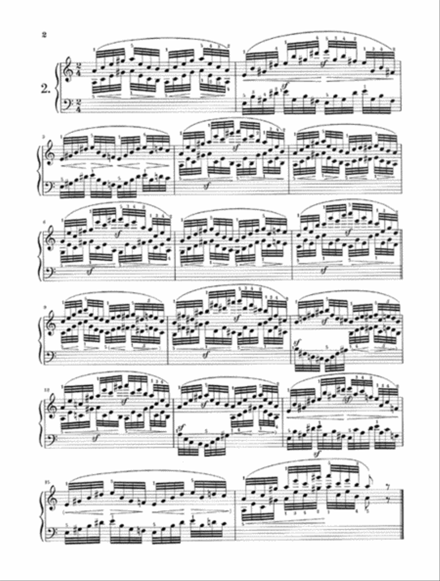 Exercises – Studies in Form of Free Variations on a Theme by Beethoven Anh. F 25 Piano Method scores gallery preview page 4