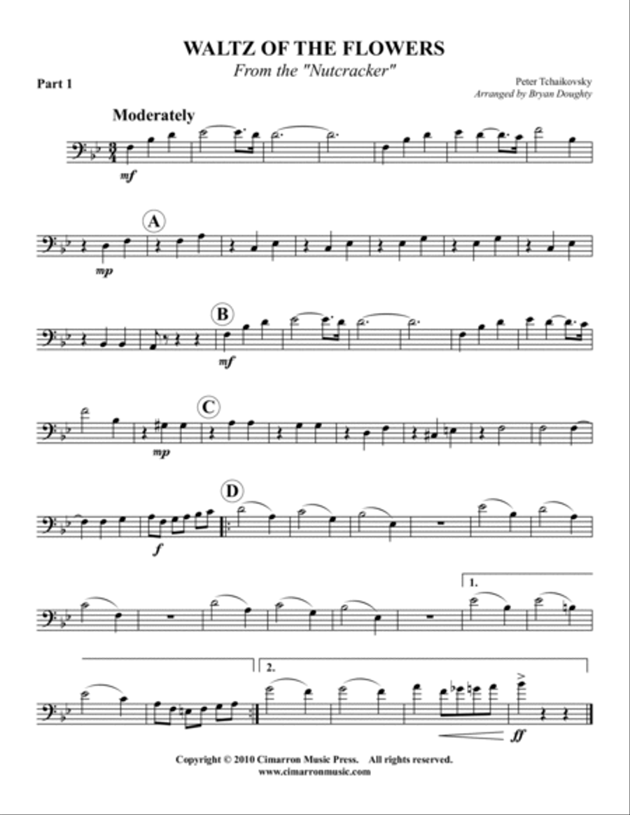 Waltz Waltz Brass Trio scores gallery preview page 2