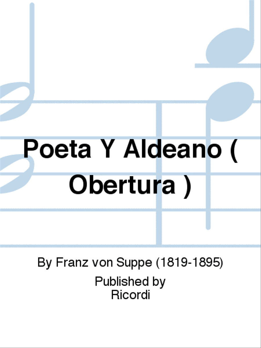 Poeta Y Aldeano ( Obertura ) School and Community scores gallery preview page 1