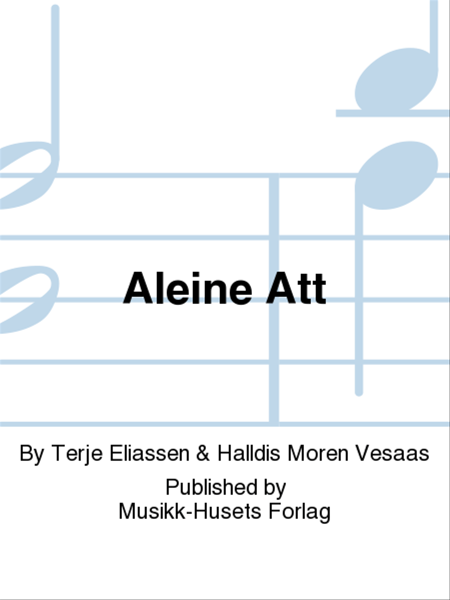 Aleine Att Mixed Choir scores gallery preview page 1