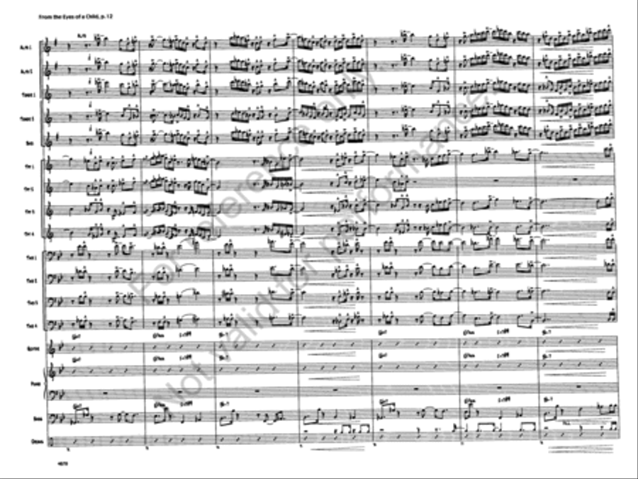 From the Eyes of a Child From the Eyes of a Child Jazz Ensemble scores gallery preview page 11