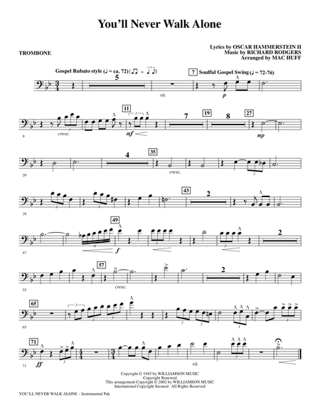 You'll Never Walk Alone (from Carousel) (arr. Mac Huff) - Trombone