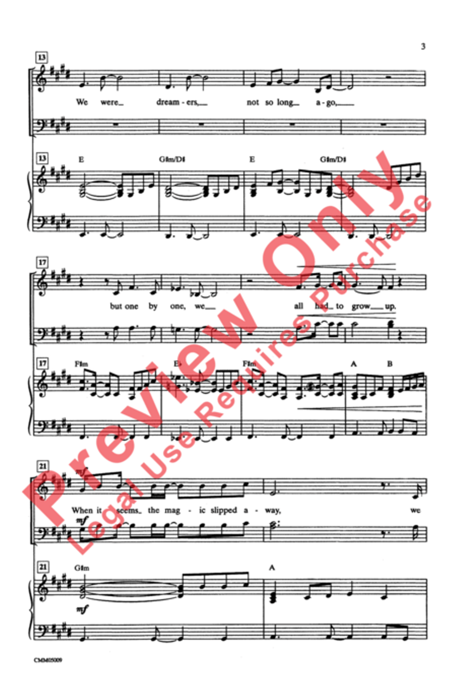 The Polar Express: A Choral Medley 4-Part scores gallery preview page 4