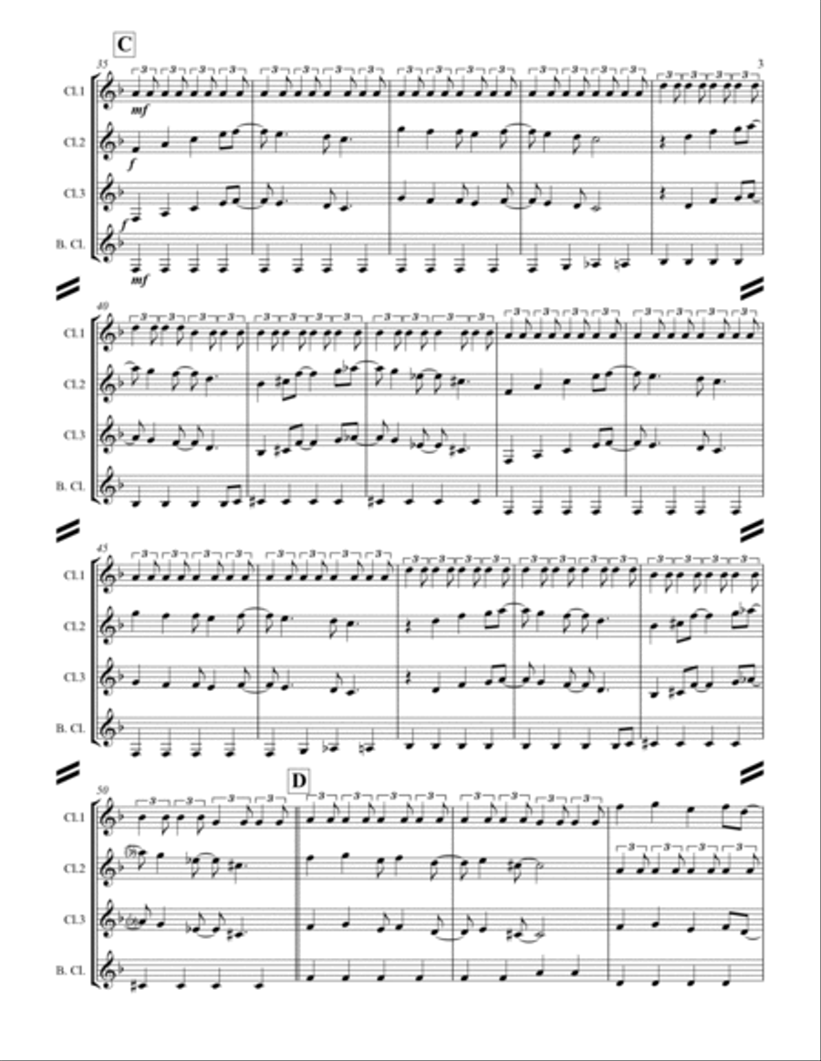 All I Want For Christmas Is You All I Want For Christmas Is You Woodwind Ensemble scores gallery preview page 4