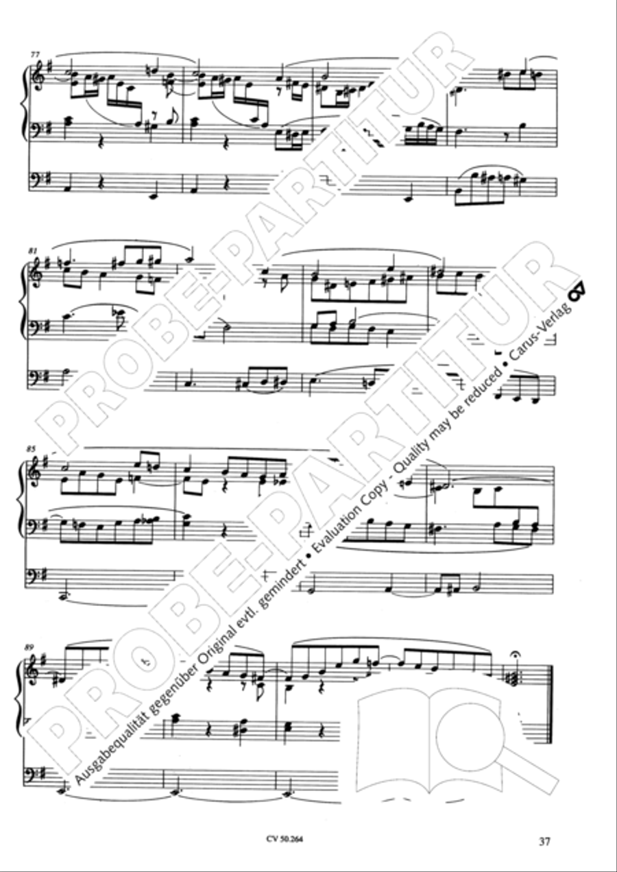 Free organ music for the Worship Service Organ Solo scores gallery preview page 38
