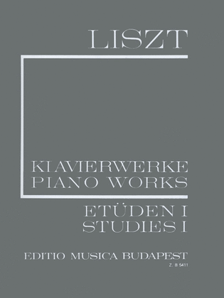 Book cover for Études D'Exécution Transcendante (I/1)