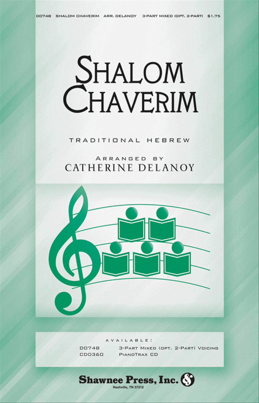Shalom Chaverim 3-Part scores gallery preview page 1