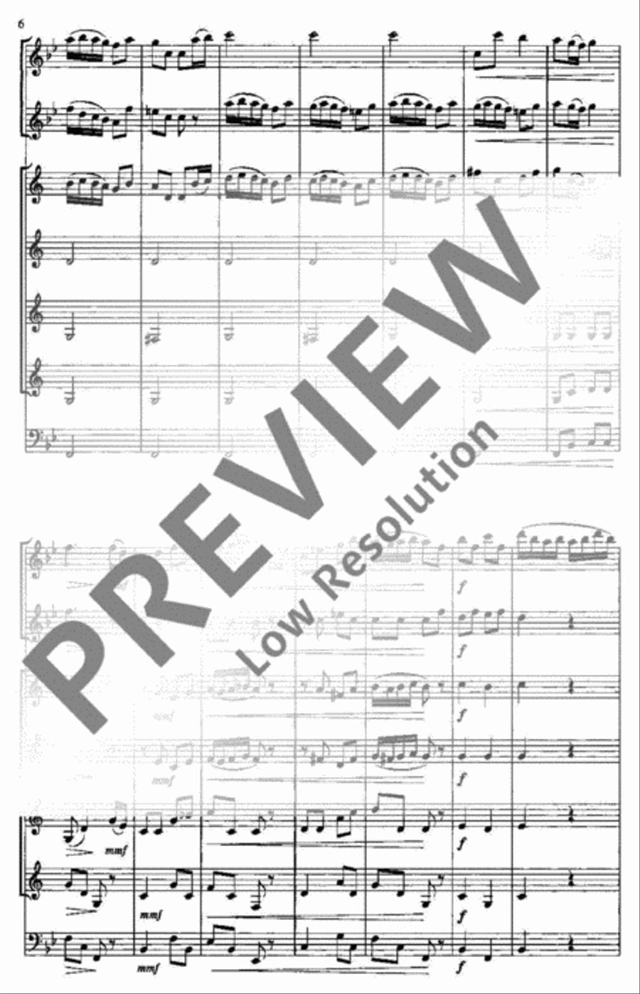 Pastorella in D Pastorella in D Chamber Music scores gallery preview page 6
