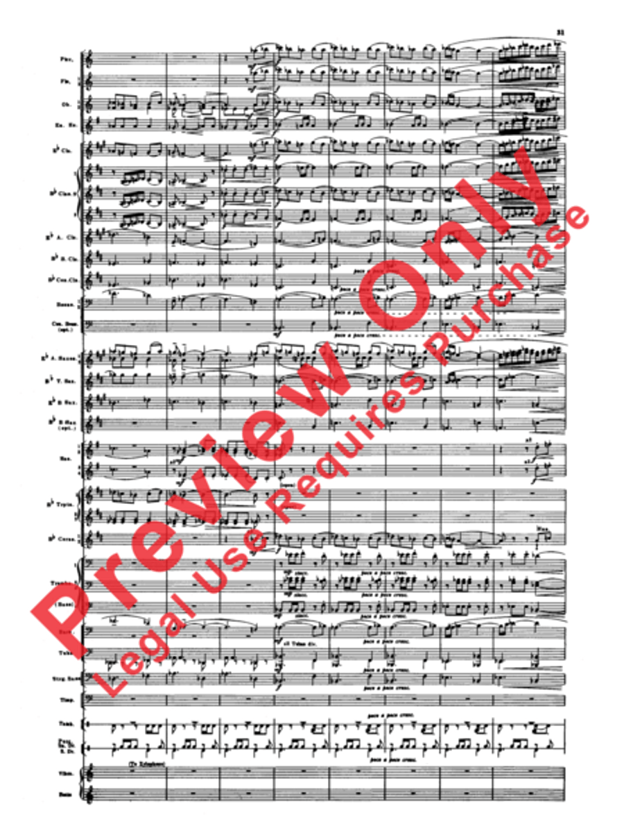 Armenian Dances, Part 1 Armenian Dances, Part 1 Concert Band scores gallery preview page 32
