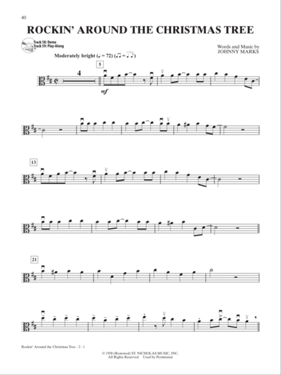 Ultimate Christmas Instrumental Solos for Strings String Orchestra scores gallery preview page 6