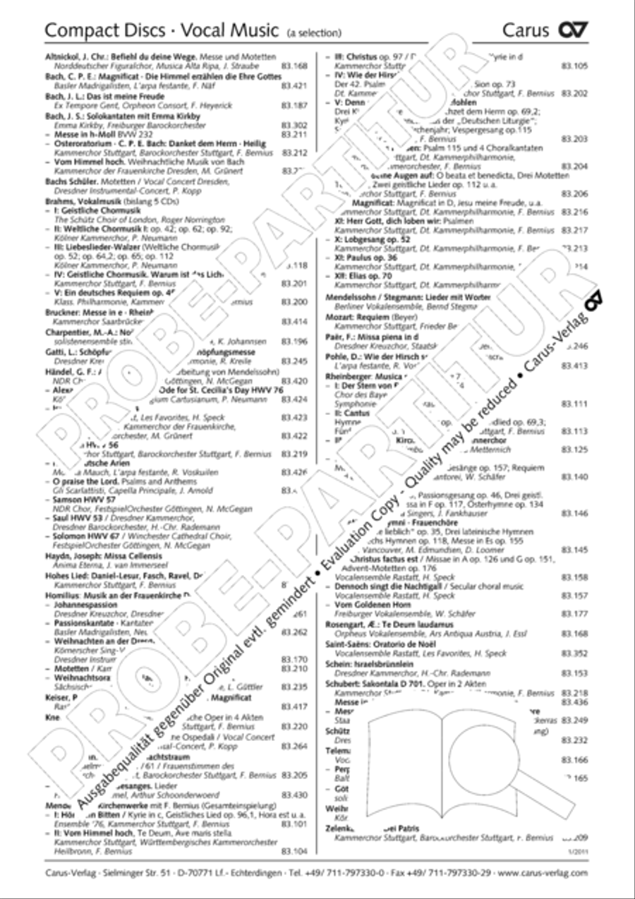 Halleluja (Jesus erschliesst uns die Schrift) 4-Part scores gallery preview page 13