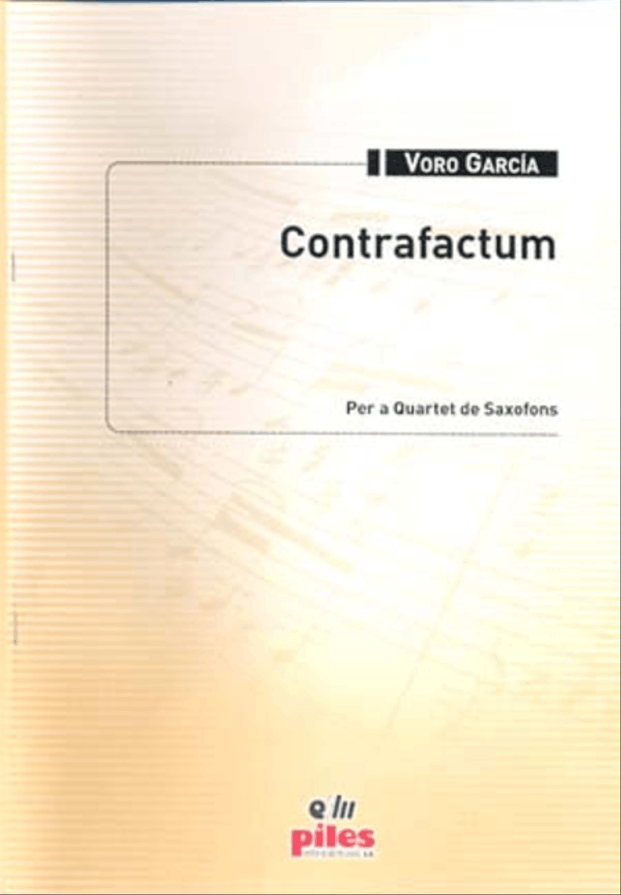 Contrafactum Contrafactum Saxophone Quartet scores gallery preview page 1