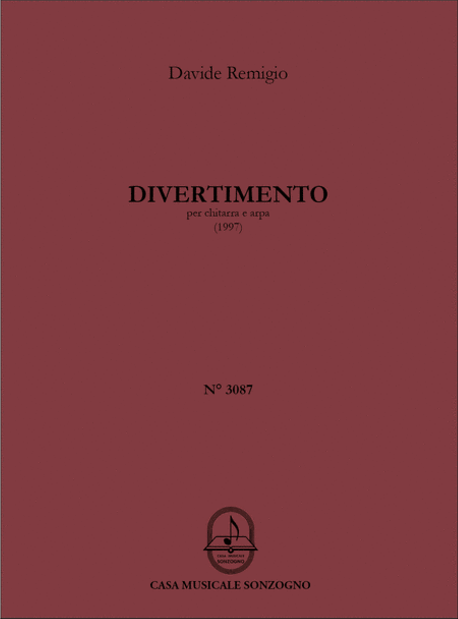 Divertimento Harp scores gallery preview page 1