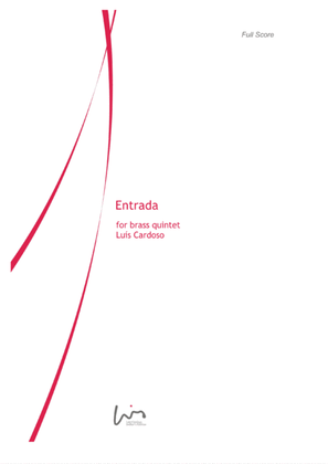 Book cover for Entrada (for Brass Quintet)