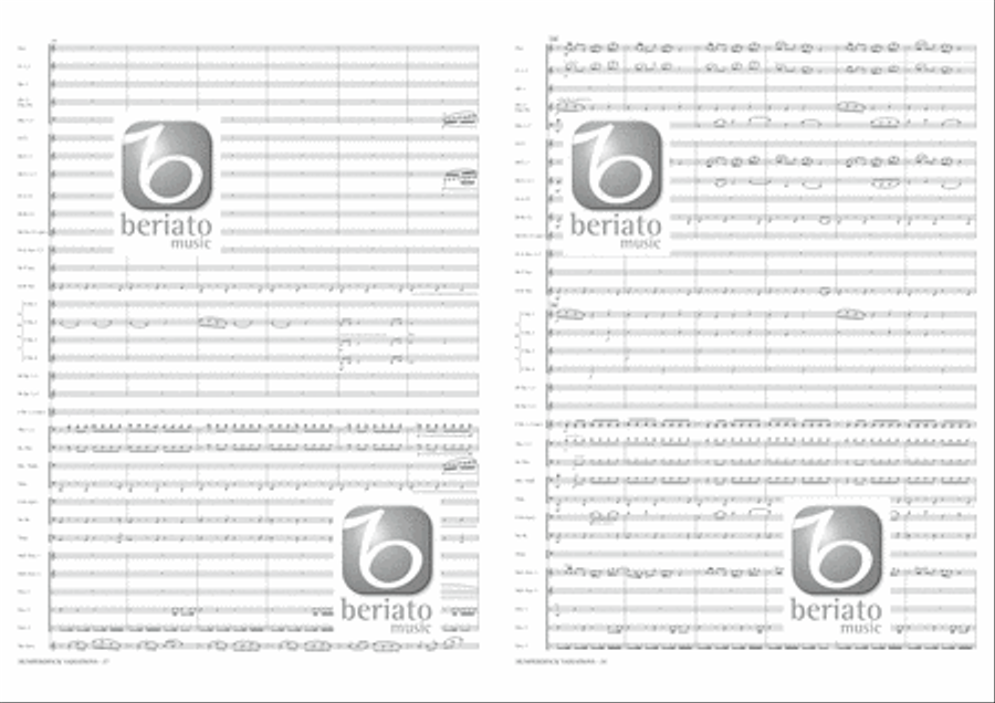 Humperdinck Variations Concert Band scores gallery preview page 20