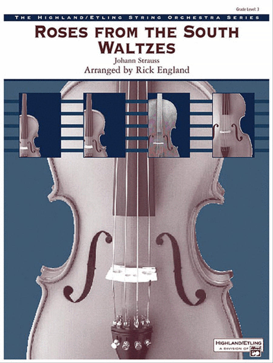 Roses from the South Waltzes String Orchestra scores gallery preview page 1