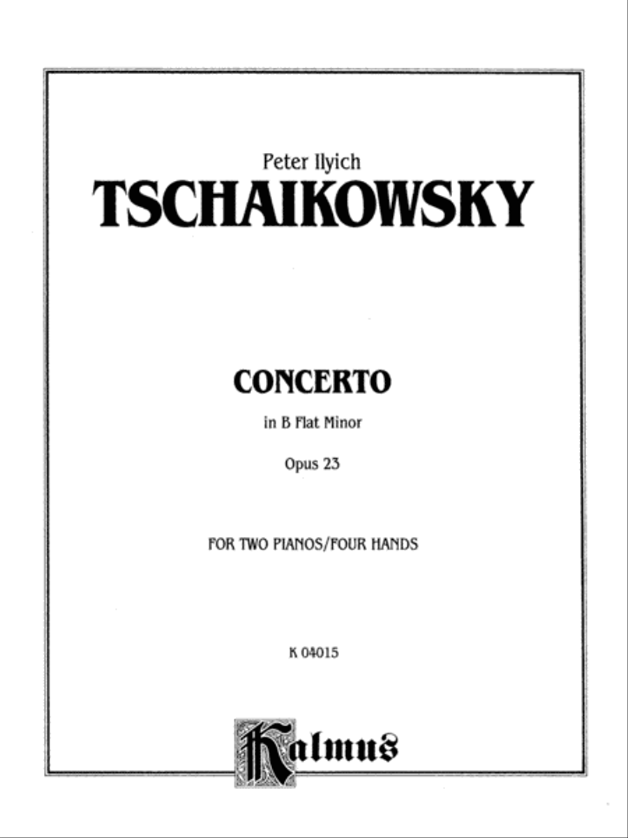 Piano Concerto No. 1 in B-flat Minor, Op. 23 Small Ensemble scores gallery preview page 2