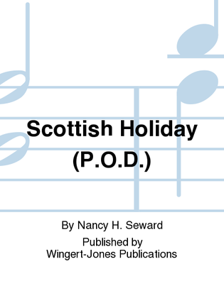Book cover for Scottish Holiday - Full Score