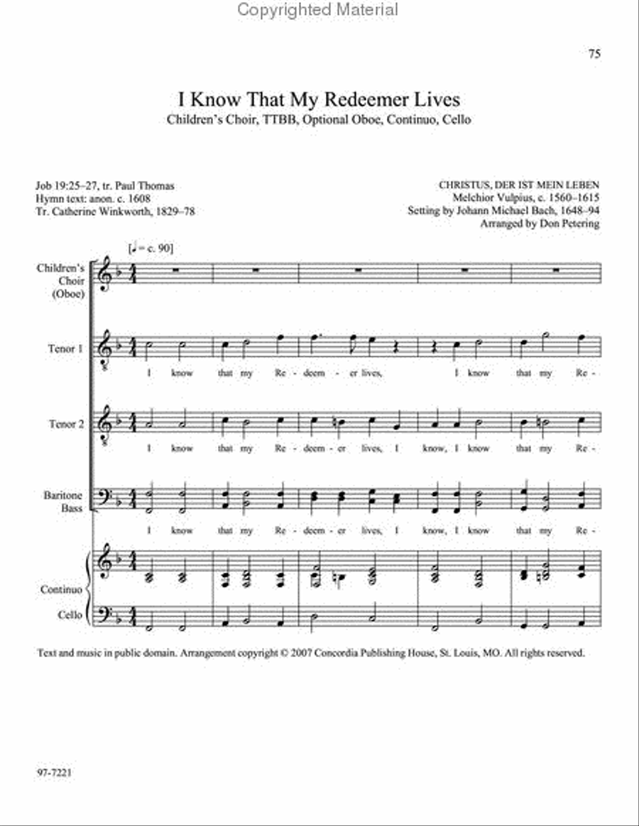 Sing, Men of God, Vol. 1 TTBB scores gallery preview page 9