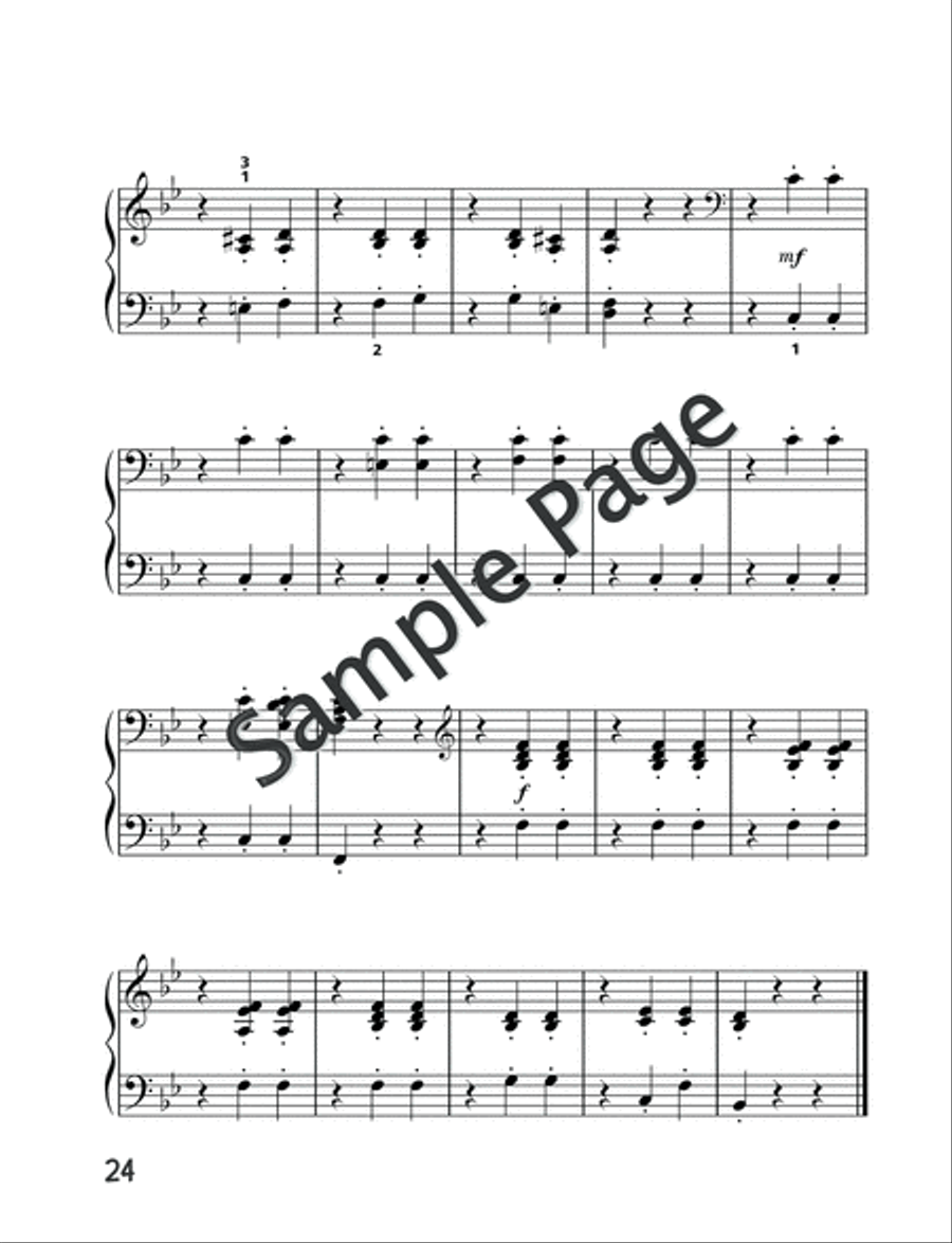 Piano Junior: Duet Book 2 Piano Method scores gallery preview page 25