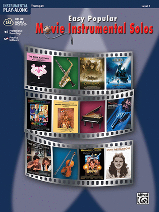 Book cover for Easy Popular Movie Instrumental Solos